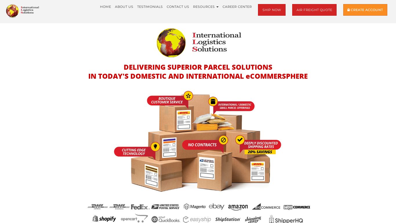 International Logistics Solutions - Aggressively Discounted Logistic ...